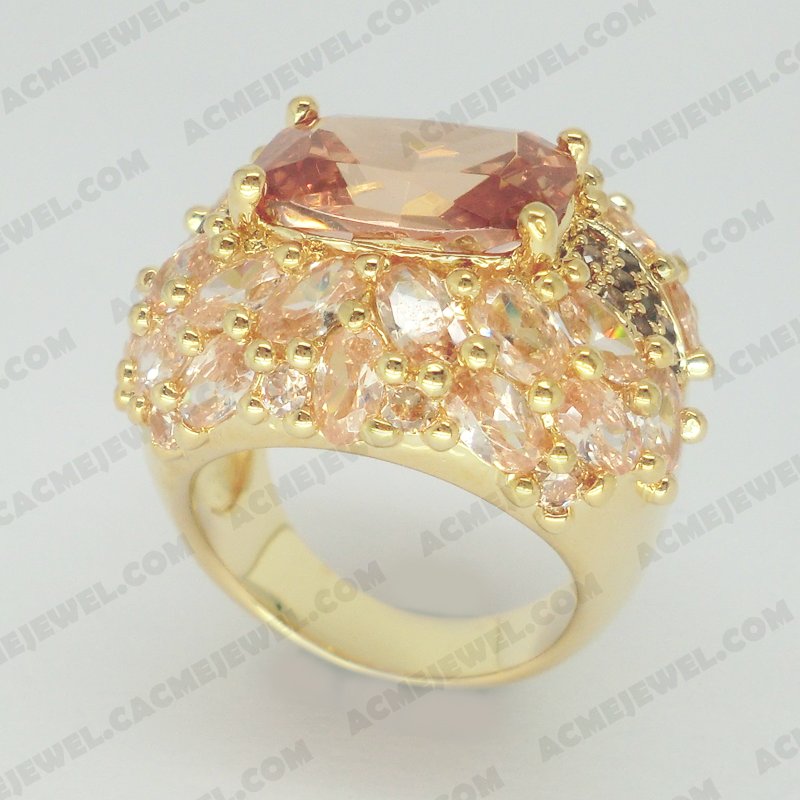 Rings Brass Shiny Gold