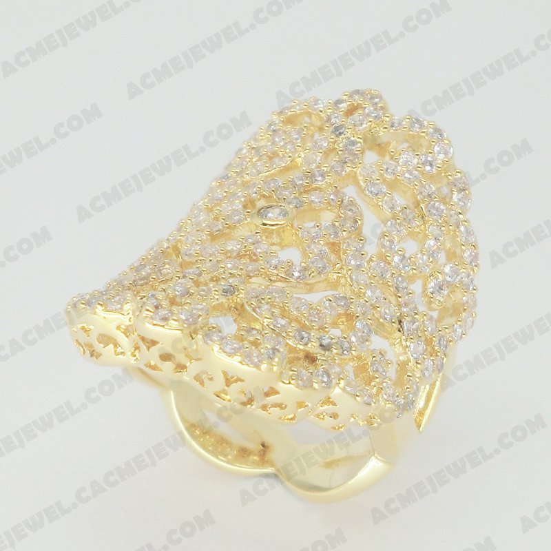 Rings Brass Shiny Gold