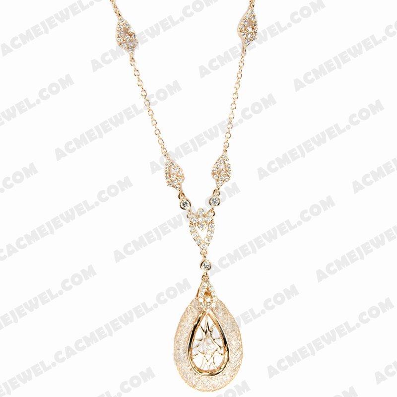 Necklace 925 Sterling Silver  Rose gold  Necklace 925 Sterling Silver  Rose gold