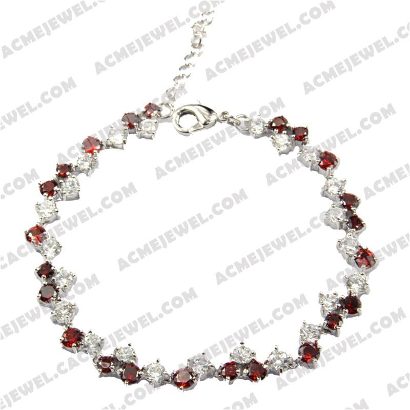 Bracelets & Bangles 925 Sterling Silver  Rhodium 