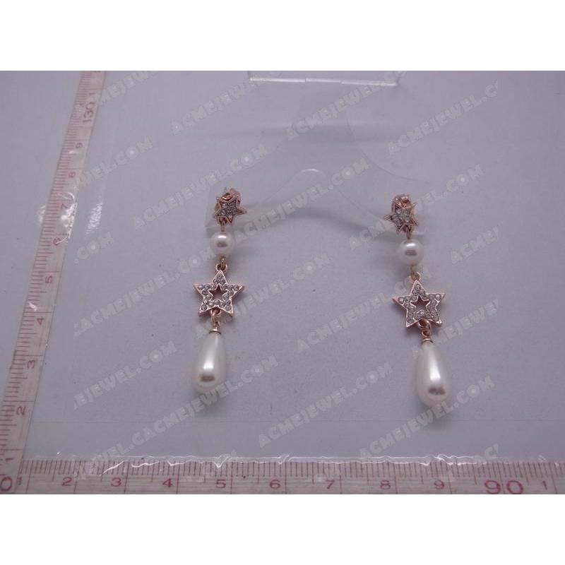 ﻿Fashion Jewellery Alloy  Rose gold plating