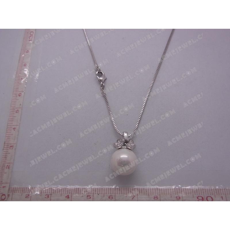 ﻿Fashion Jewellery Alloy  Rhodiium plating