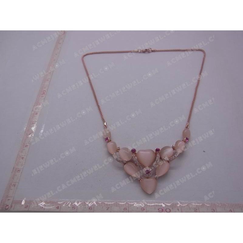 ﻿Fashion Jewellery Alloy  Rose gold plating