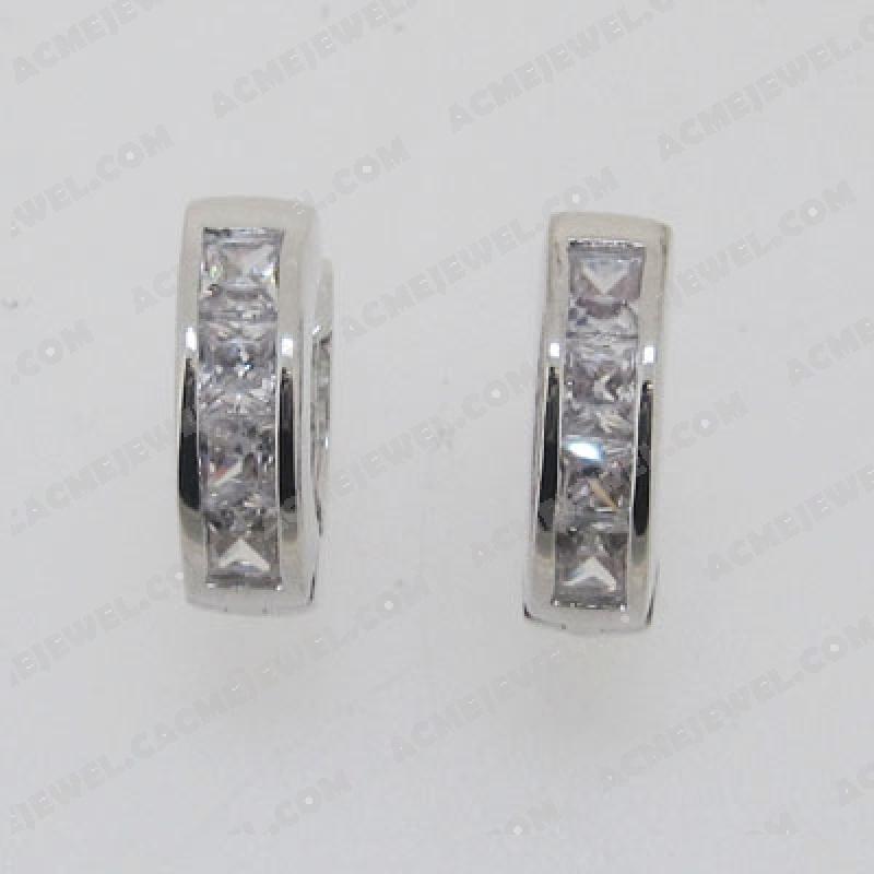 ﻿Fashion Jewellery Brass  Imitation rhodium plating