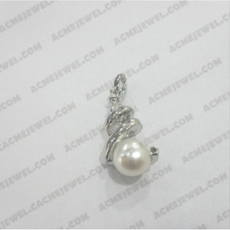﻿Fashion Jewellery Alloy  Imitation rhodium plating