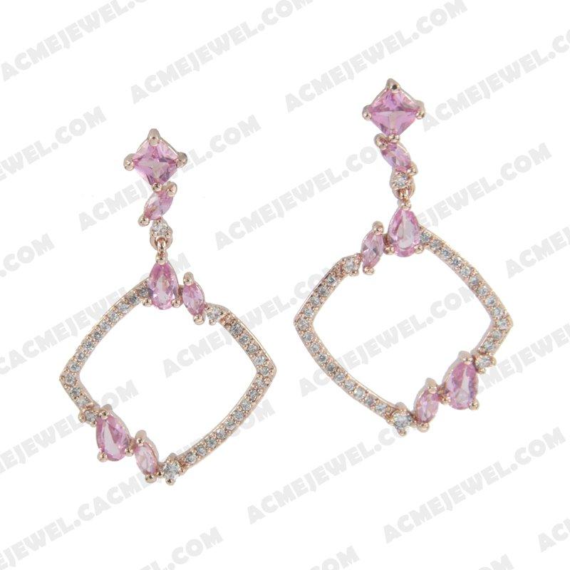 Earrings 925 Sterling Silver  Rose gold  Earrings 925 Sterling Silver  Rose gold