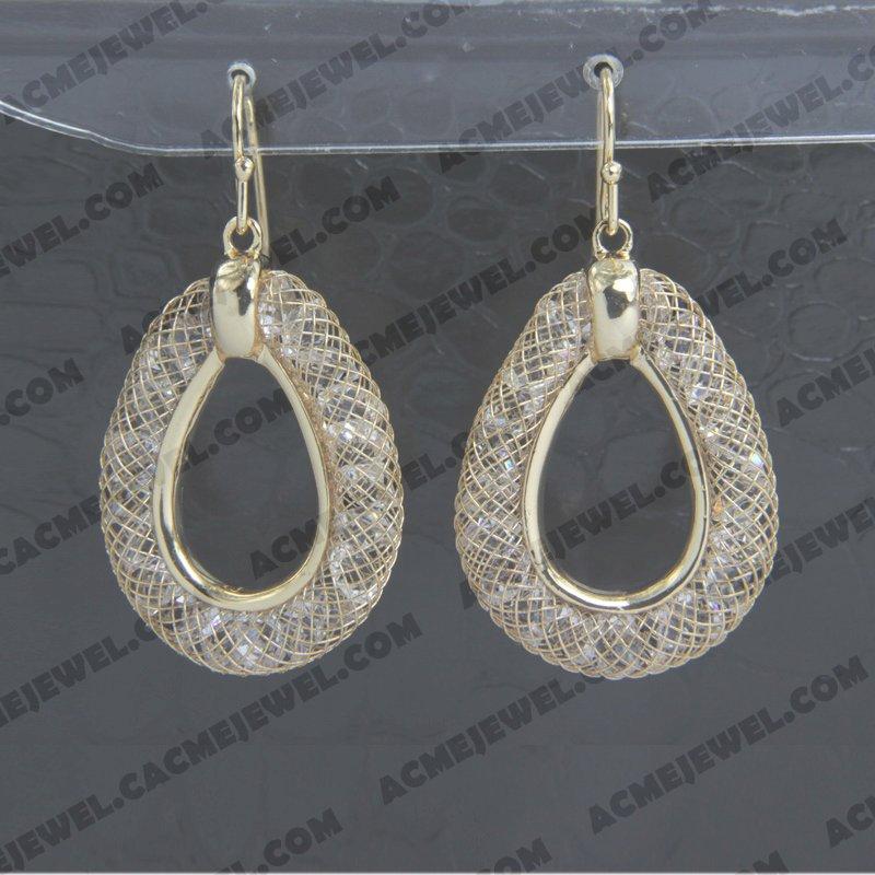 Earrings 925 Sterling Silver  Gold 