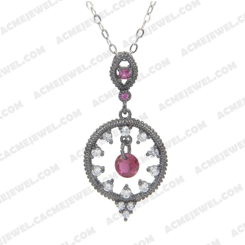 Pendants 925 Sterling Silver  Black rhodium 