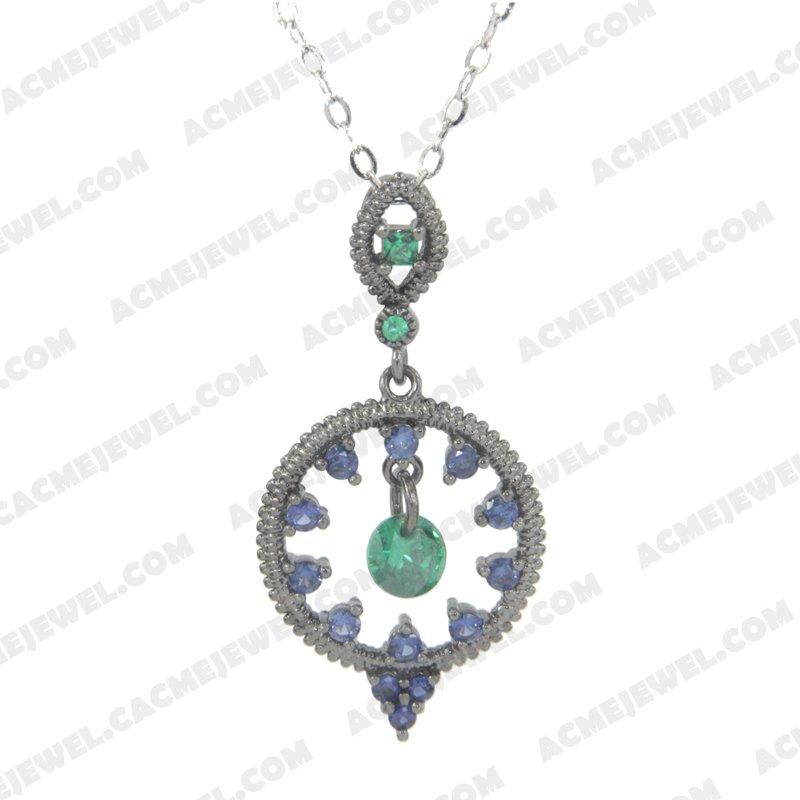 Pendants 925 Sterling Silver  Black rhodium 