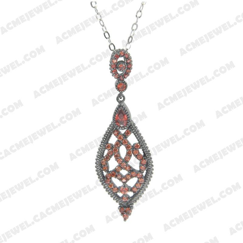 Pendants 925 Sterling Silver  Black rhodium 