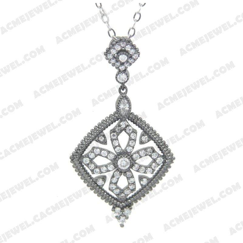 Pendants 925 Sterling Silver  Black rhodium  Pendants 925 Sterling Silver  Black rhodium