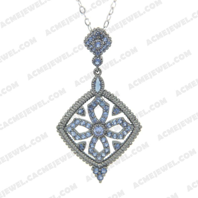 Pendants 925 Sterling Silver  Black rhodium  Pendants 925 Sterling Silver  Black rhodium