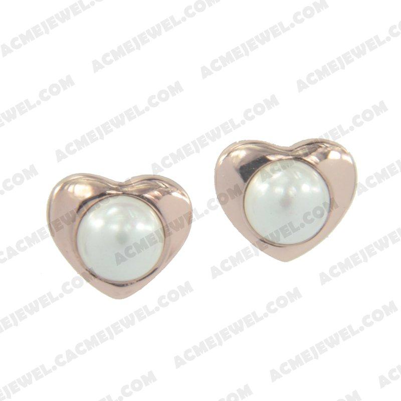 Earrings 925 sterling silver   Rose gold 