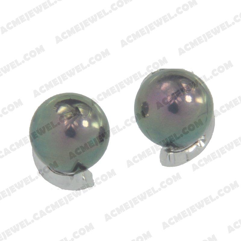 Earrings 925 sterling silver   Rhodium 