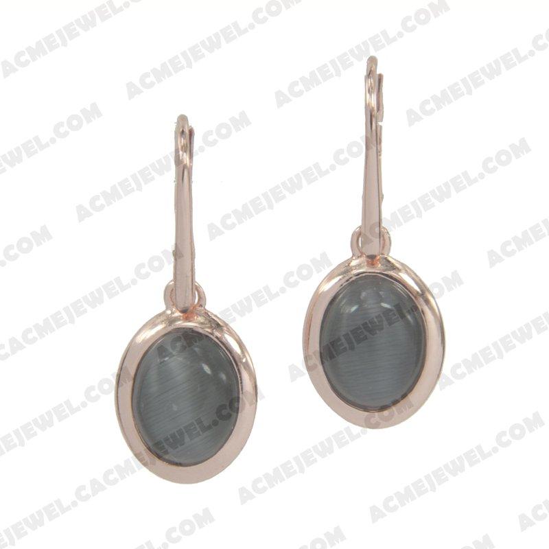 Earrings 925 sterling silver   Rose gold 