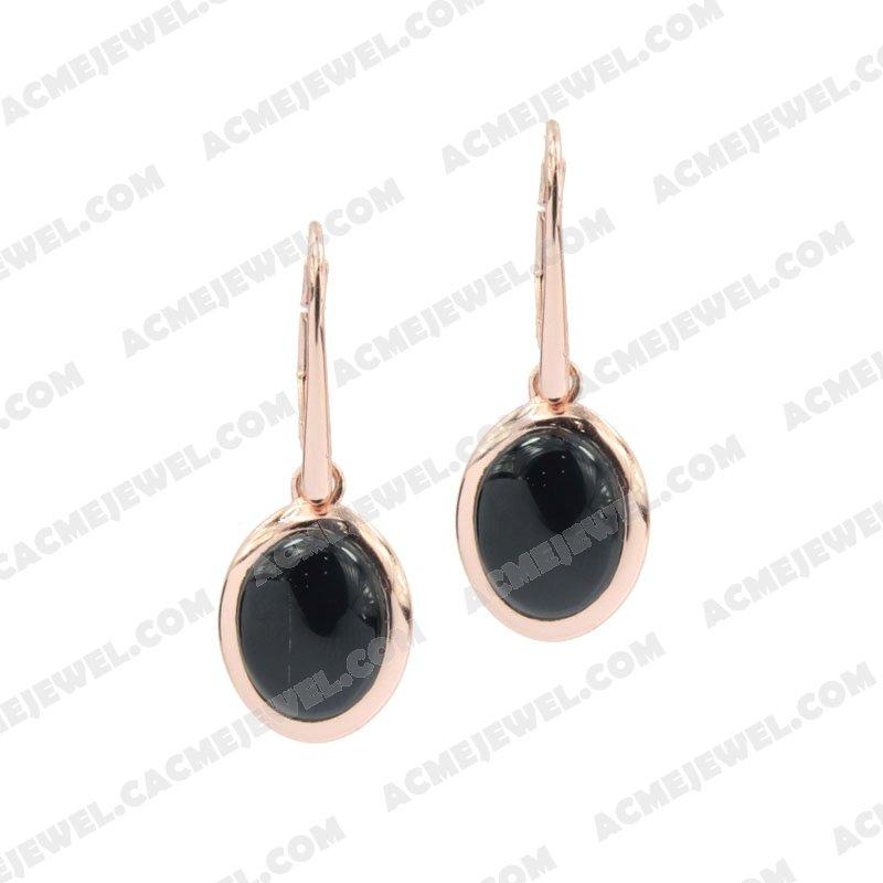 Earrings 925 sterling silver   Rose gold  Earrings 925 sterling silver   Rose gold