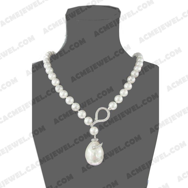 Necklace 925 sterling silver   Rhodium  Necklace 925 sterling silver   Rhodium