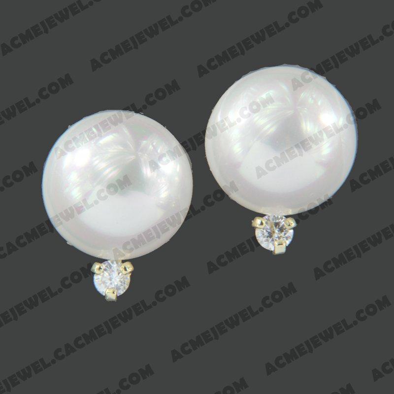 Earrings 925 sterling silver   Gold 