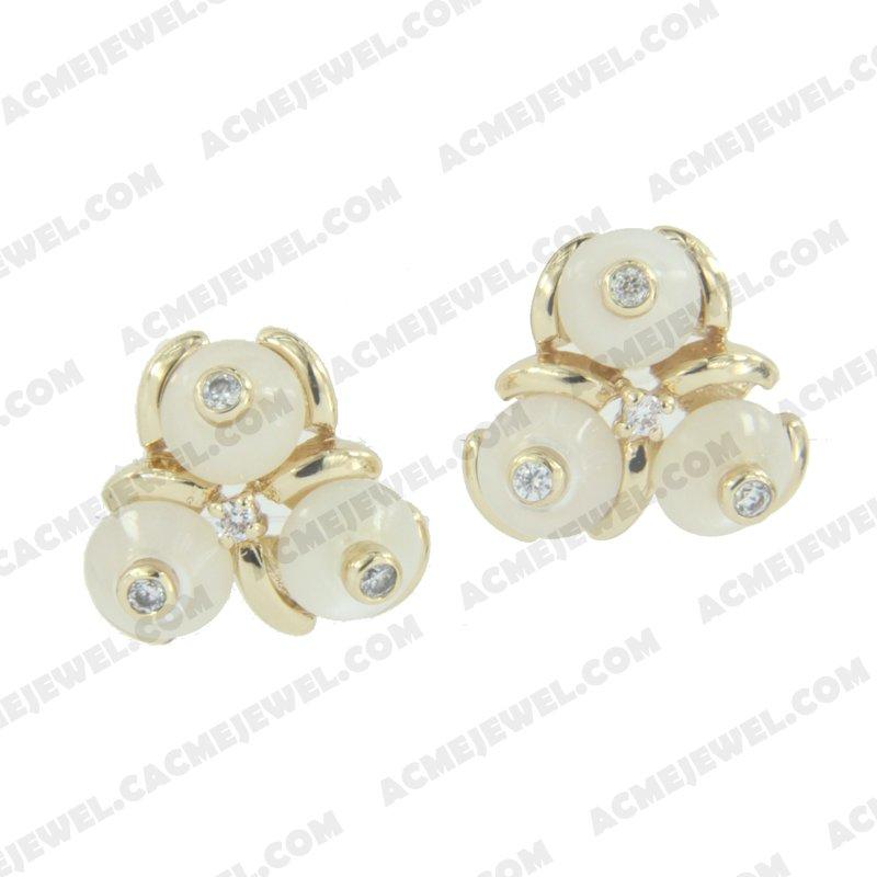 Earrings 925 sterling silver   Gold  Earrings 925 sterling silver   Gold