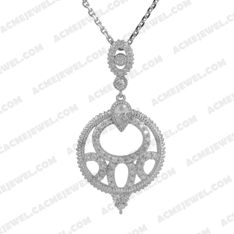 Pendants 925 sterling silver  White Rhodium  Pendants 925 sterling silver  White Rhodium