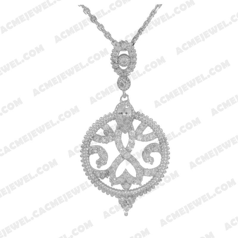 Pendants 925 sterling silver  White Rhodium  Pendants 925 sterling silver  White Rhodium