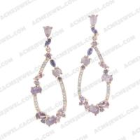   Earrings 925 Sterling Silver  Rose gold