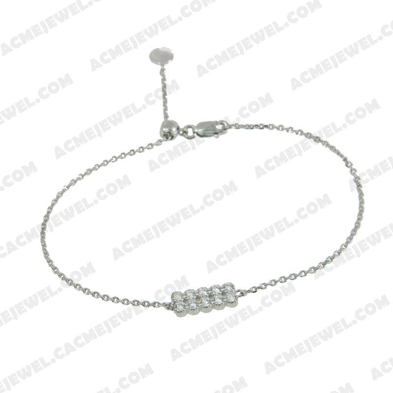 Bracelets & Bangles 925 Sterling Silver  Rhodium