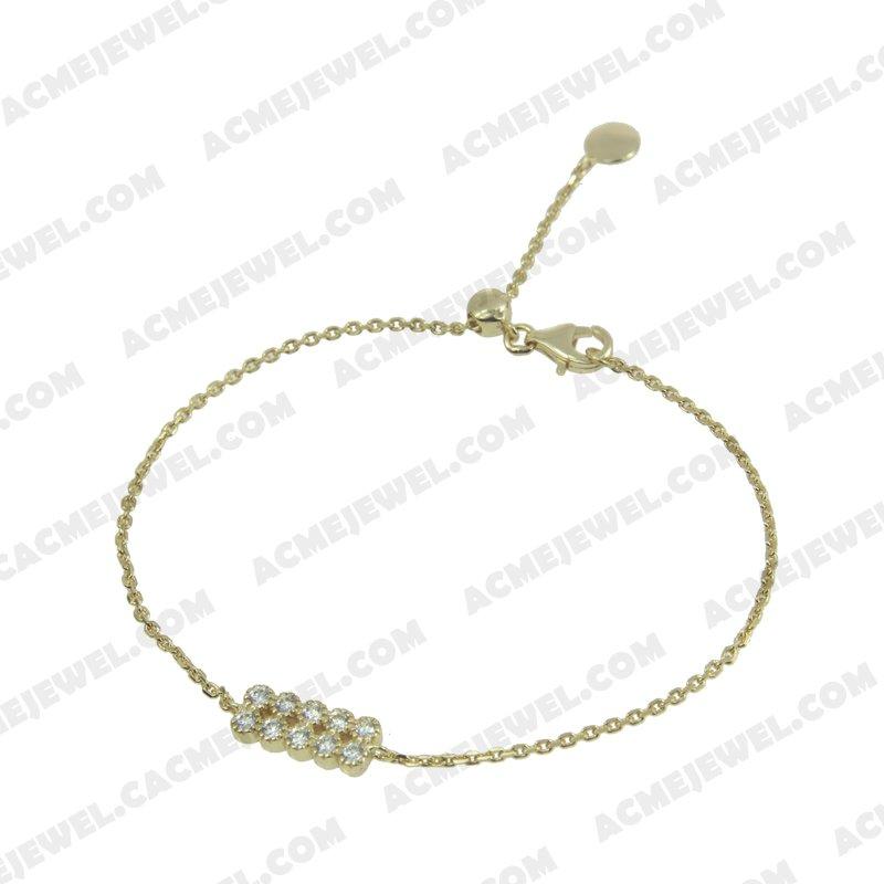 Bracelets & Bangles 925 Sterling Silver  Gold