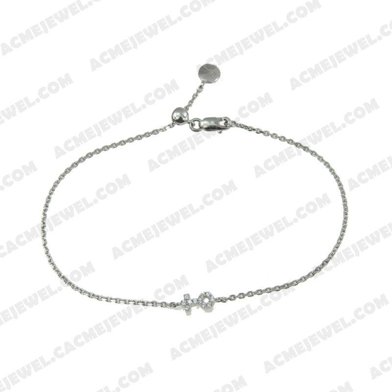 Bracelets & Bangles 925 Sterling Silver  Rhodium