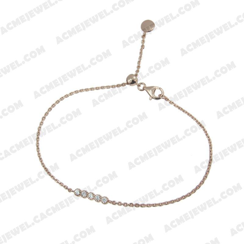 Bracelets & Bangles 925 Sterling Silver  Rose gold