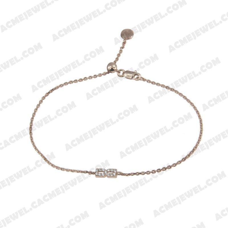 Bracelets & Bangles 925 Sterling Silver  Rose gold