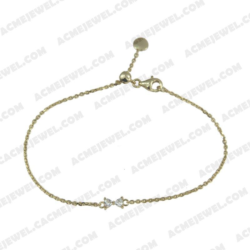 Bracelets & Bangles 925 Sterling Silver  Gold Bracelets & Bangles 925 Sterling Silver  Gold