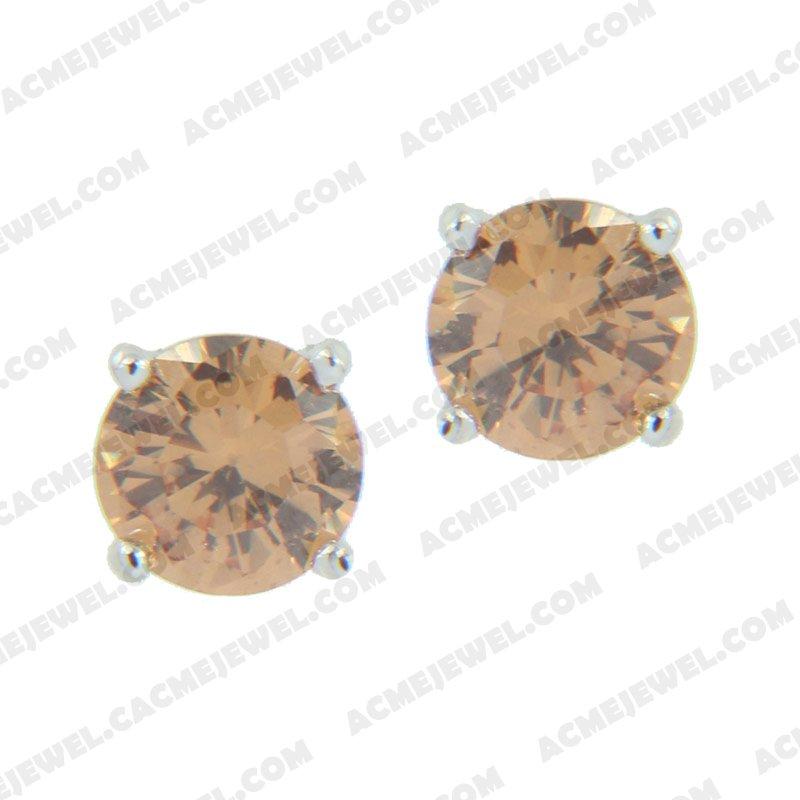 Earrings 925 sterling silver   Rhodium 