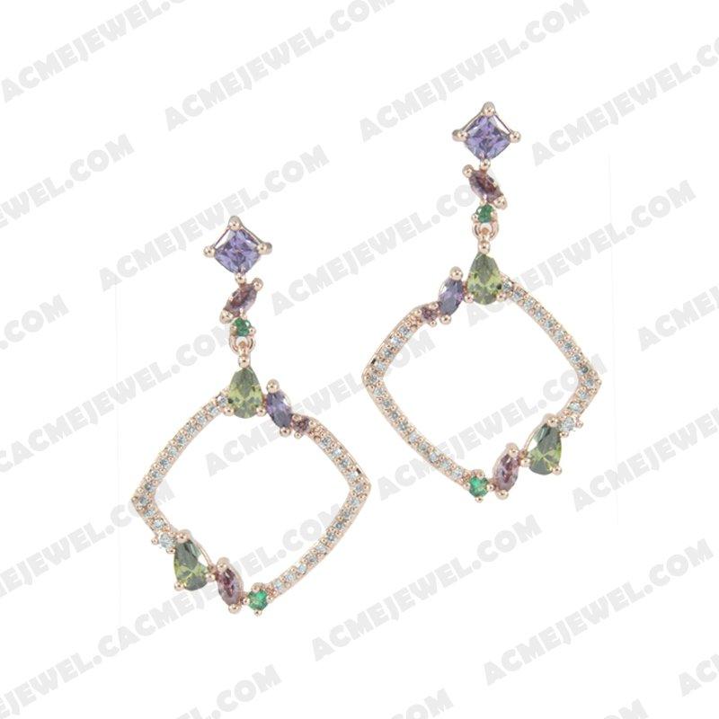 Earrings 925 sterling silver   Rose gold 