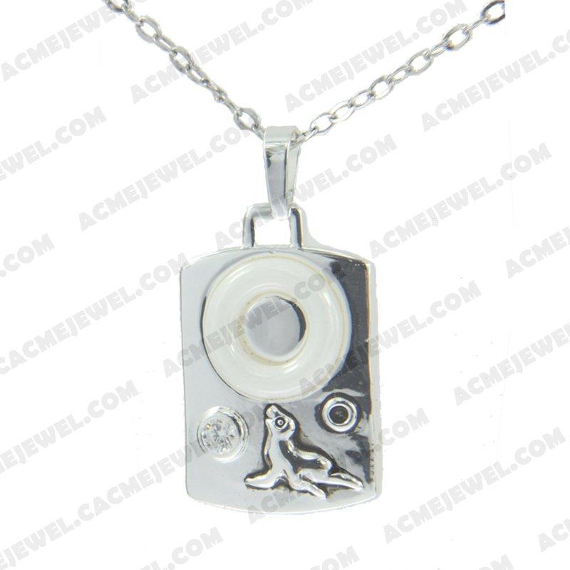 Pendants 925 sterling silver  2-tone Rhodium and black smear