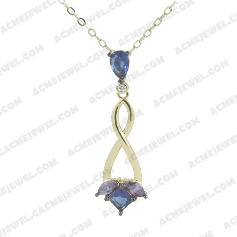 Pendants 925 sterling silver  2-tone Gold and black rhodium Pendants 925 sterling silver  2-tone Gold and black rhodium